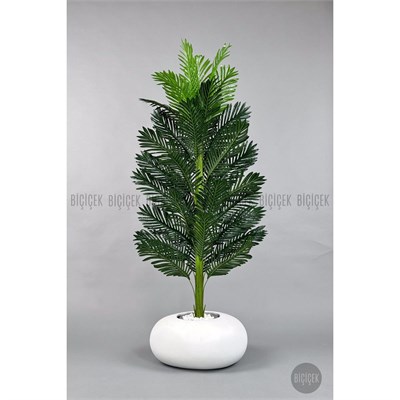 Biçiçek Yapay Areka Ağacı 160-180 Cm Beyazfi̇ber170cm