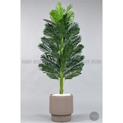 Biçiçek Yapay Areka Ağacı 160-180 Cm Kahverengigala180cm