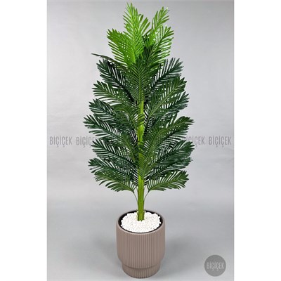 Biçiçek Yapay Areka Ağacı 160-180 Cm Kahverengigala180cm