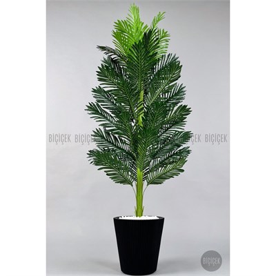 Biçiçek Yapay Areka Ağacı 160-180 Cm Siyahluna180cm