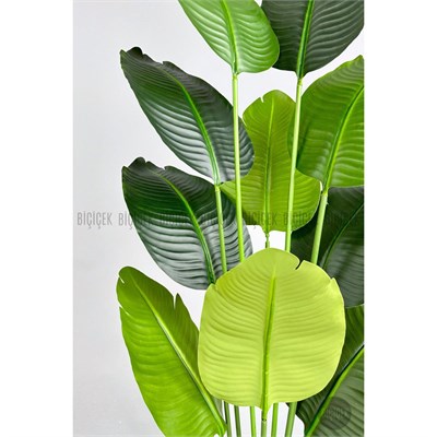 Biçiçek Yapay Muz Ağacı 145-185 Cm Çok Renkli