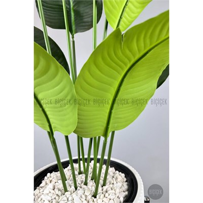 Biçiçek Yapay Muz Ağacı 145-185 Cm Kahverengi2