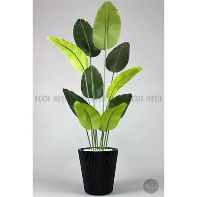 Biçiçek Yapay Muz Ağacı 145-185 Cm Siyah1