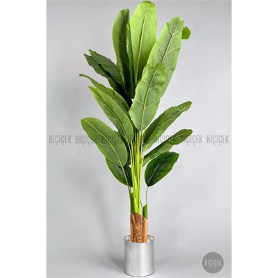 Biçiçek Yapay Muz Ağacı 185-220 Cm Çok Renkli
