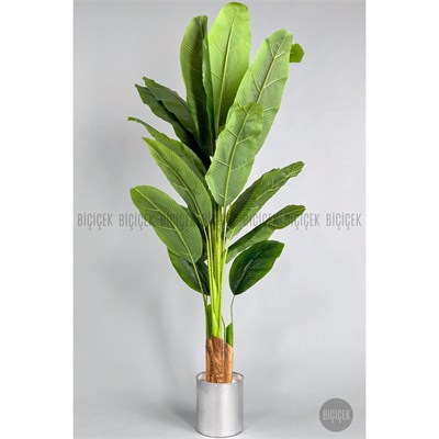 Biçiçek Yapay Muz Ağacı 185-220 Cm Çok Renkli
