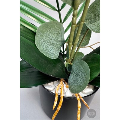 Biçiçek Yapay Phalaenopsis Orkide Buyuk Boy