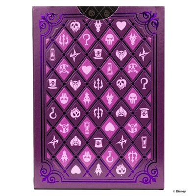Bicycle Disney Villains Oyun Kartları – Yeşil veya Mor | Poker, kaykay, koleksiyoncular ve Disney hayranları için