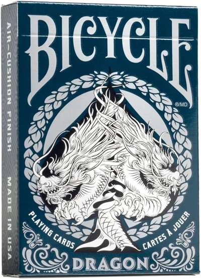 Bicycle Dragon Oyun Kartları, Mavi