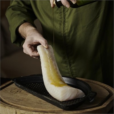 Big Green Egg Delikli Yarım Izgara Large