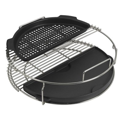 Big Green Egg Delikli Yarım Izgara Large