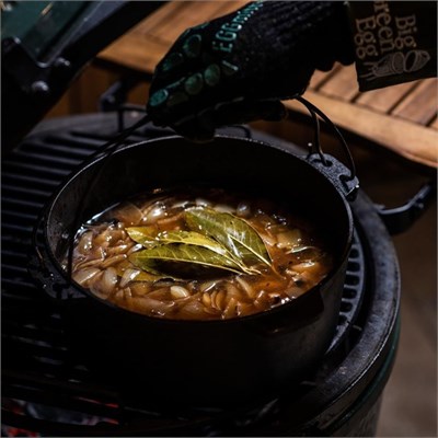 Big Green Egg Döküm Demir Güveç Tencere 27 Cm