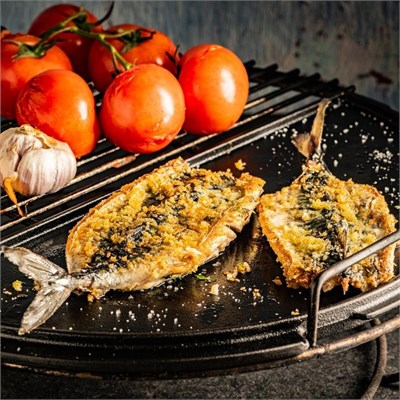 Big Green Egg Döküm Demir Yarım Plança Large
