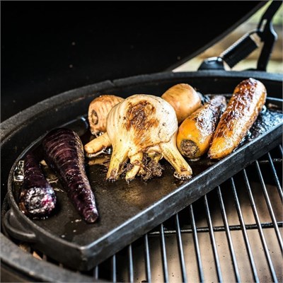 Big Green Egg Döküm Demir Yarım Plança Large