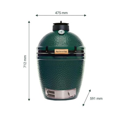 Big Green Egg Medium Kömürlü Kamado Barbekü