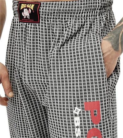 BIG SAM SPORTSWEAR COMPANY Cepli Erkek Eşofman Altı, Erkek Activewear Egzersiz Rahat Tasarım Bol Kas Pantolonları