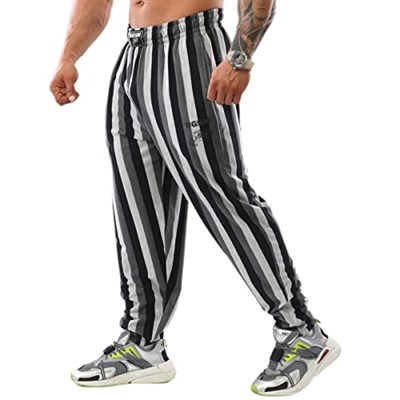 BIG SAM SPORTSWEAR COMPANY Erkek Cepli Bol Eşofman Altı, Oldschool Bol Kesim Spor Salonu Pantolonu