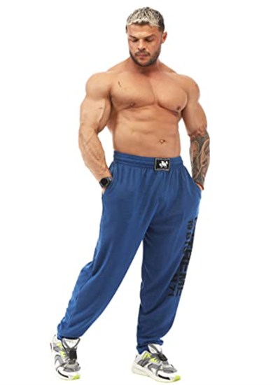 BIG SAM SPORTSWEAR COMPANY Mens Baggy Sweatpants with Pockets, Oldschool Loose Fit Gym Pants