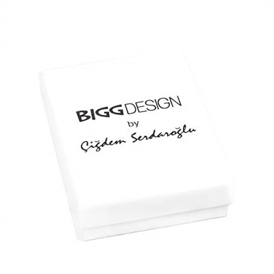 Biggdesign AnemosS Marin Tasarımlı Mavi Bronz Küpe