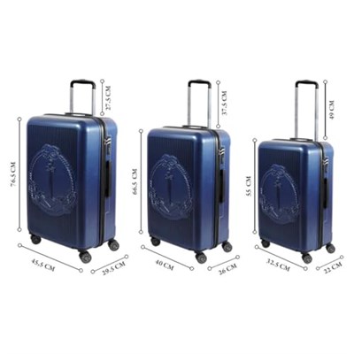 Biggdesign Ocean Lacivert Büyük Boy 28 Valiz