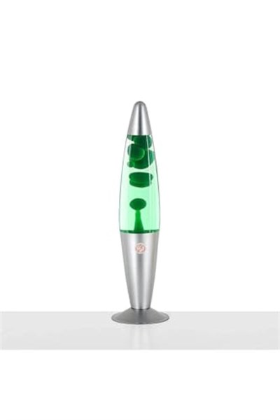 Bilger Büyük Boy Lav Lambası Lava Lamp 41 Cm, Yeşil, 10 x 10