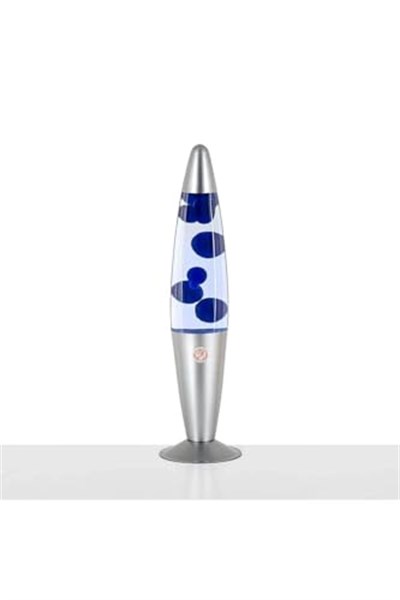 Bilger Büyük Boy Lav Lambası Lava Lamp 41 Cm, Mavi, 10 x 10