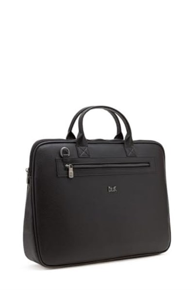 Bilik Deri Siyah Rölax Unisex Laptop & Evrak Çantası RH09 BUSİNESS (Siyah Rölax)