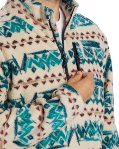 Billabong BOUNDARY MOCK NECK Bej Erkek Polar Bej XL