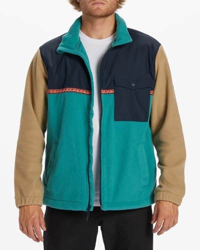 Billabong BOUNDARY TRAIL ZIP Yeşil Erkek Polar Yeşil XL