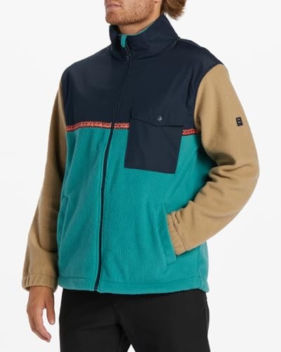 Billabong BOUNDARY TRAIL ZIP Yeşil Erkek Polar Yeşil S