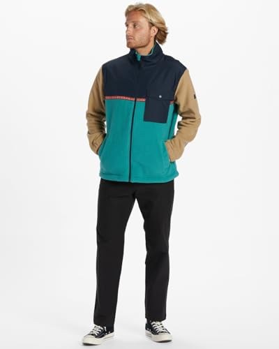 Billabong BOUNDARY TRAIL ZIP Yeşil Erkek Polar Yeşil S