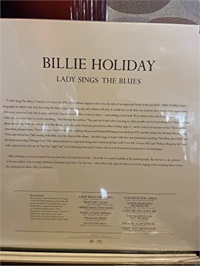 Billie Holiday/Lady Sings The Blues LP