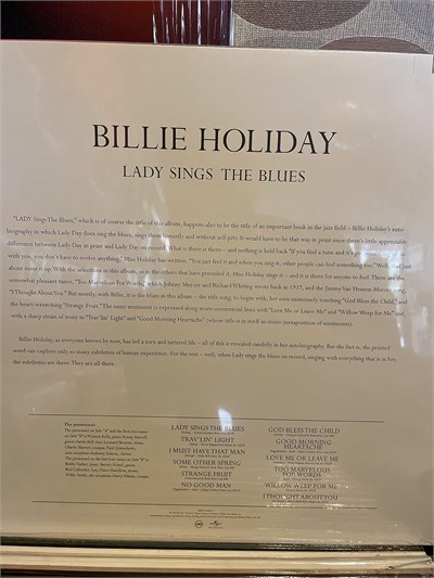 Billie Holiday/Lady Sings The Blues LP