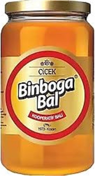 Binboğa Bal, Çiçek Balı, Cam Kavanoz, 650 gr, 2 Adet
