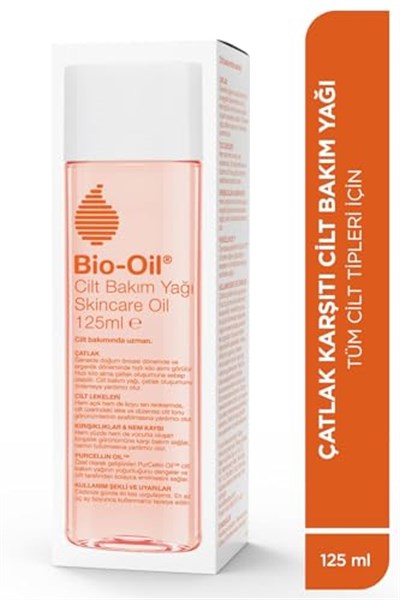 Bio-Oil Çatlak Karşıtı & Leke Karşıtı Nemlendirici Cilt Bakım Yağı 125 ml - Seçenekler: 125ml, 125ml (2 paketi)