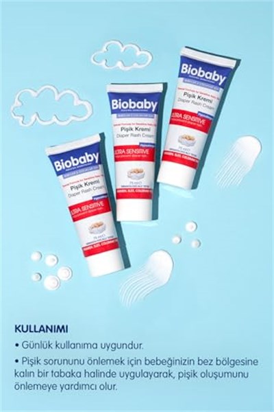 Biobaby Bebekler ve Çocuklar için Pişik Kremi (75 ml)