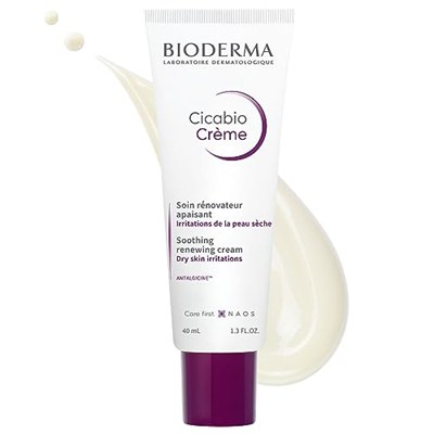 Bioderma Cicabio Cream Onarıcı Cilt Bakım Kremi Bebek, Çocuk ve Yetişkin Kullanımına Uygun, Parfümsüz 40 ml