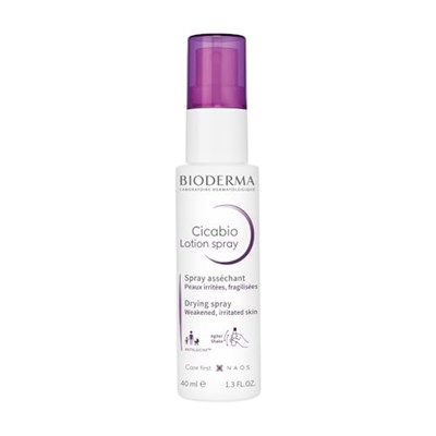Bioderma Cicabio Lotion Spray Hasar Görmüş Cilt Anında Kurutucu Sprey Losyon Yüz, Vücut Yetişkin, Çocuk 40 ml
