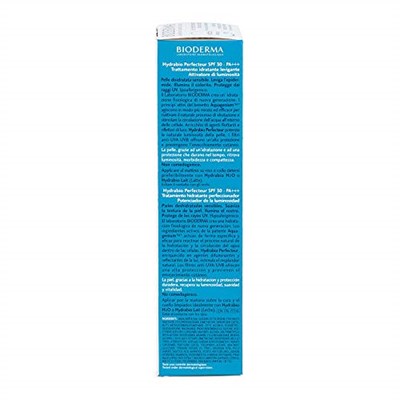Bioderma Hydrabio Perfecteur Işıltı Veren Nemlendirici SPF30 Güneş Koruyuculu Yüz Kremi Niasinamid 40 ml