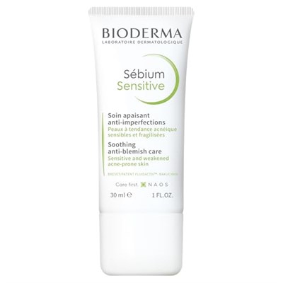 Bioderma Sébium Sensitive Karma, Yağlı ve Akne Eğilimli Ciltler Yatıştırıcı Nemlendirici Bakım Kremi 30 ml