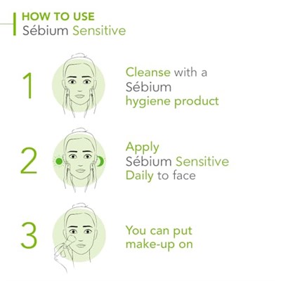 Bioderma Sébium Sensitive Karma, Yağlı ve Akne Eğilimli Ciltler Yatıştırıcı Nemlendirici Bakım Kremi 30 ml