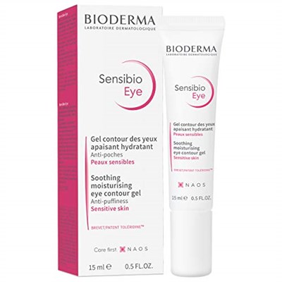 Bioderma Sensibio Eye Hassas Göz Çevresi için Hyalüronik Asit ve Kafein İçeren Nemlendirici Bakım Kremi 15 Ml