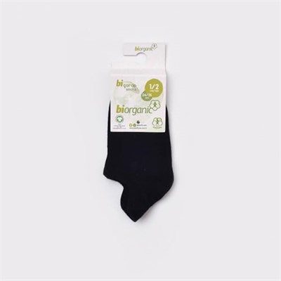 Biorganic Sneakers Çocuk Çorabı 68457 Siyah 1-2 Yaş