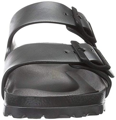 Birkenstock Erkek Arizona Deri Geniş Terlik Kahverengi
