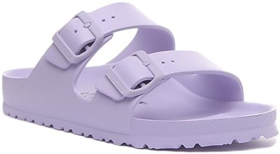 Birkenstock Erkek Sandalet, Mor Sis, 4 Narrow