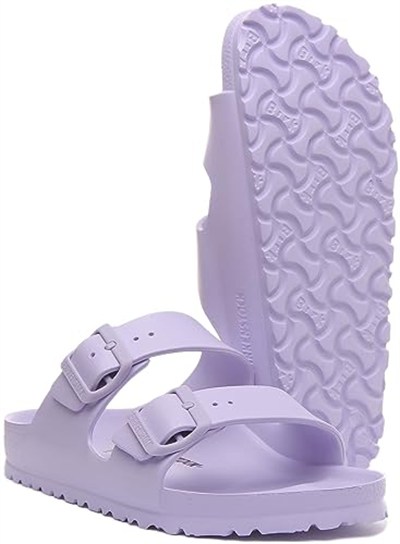 Birkenstock Erkek Sandalet, Mor Sis, 4 Narrow