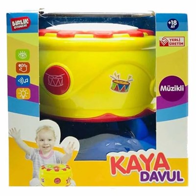 Birlik PİLLİ IŞIKLI SESLİ KAYA DAVUL