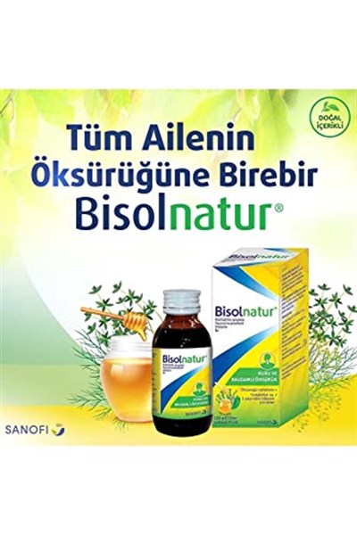 Bisolnatur Bal İçeren Doğal Öksürük Şurubu (1)