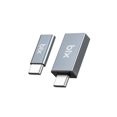 Bix ADP-04 2si 1 Arada Type-C Micro USB ve USB Çevirici Dönüştürücü Adaptör - Seçenekler: ADP-04, ADP-2, ADP-01, ADP-03