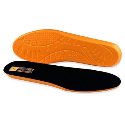 Black Deer Hyper Boost Technology X30 Soft Comfort Siyah-Turuncu Ergonomik Tabanlık Turuncu Siyah 42-43