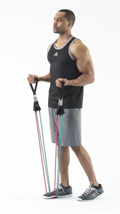 Black Mountain Products Ultimate Resistance Band Set w Guide